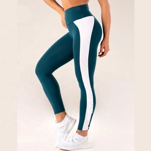 Leggings en coton et élasthanne tricotés sans couture, antibactériens, écologiques, de haute qualité, respirants, style décontracté pour femmes - Product Image 5
