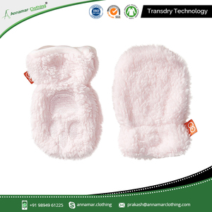 Prix d'usine Mitaines pour bébé Impression personnalisée anti-rayures pour l'hiver Mitaines pour bébé en coton biologique du fournisseur indien - Product Image 5