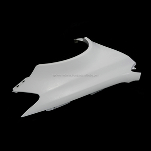 Kit de pièces détachées en Fiber de verre pour voitures, 4 pièces, garde-boue avant, Style tasse évasé, 2 pièces + 50mm pour Polo 5 6R - Product Image 3