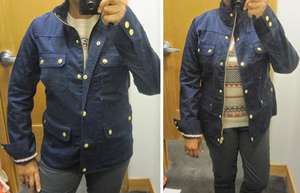 Chaqueta Acolchada de Cuero PU Personalizada para Hombre, Estilo Formal de Invierno, Detalle Acolchado, Hecha de Lona y Poliéster, Resistente al Viento, Secado Rápido, con Capucha - Product Image 4