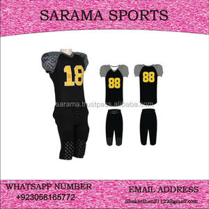 Uniformes de Football américains personnalisés, uniformes brodés de haute qualité pour jeunes - Product Image 3