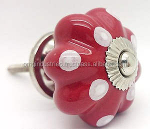 ลูกบิดลูกบอลหินอ่อนหินเซรามิก OMG Industries ตู้เก็บของในห้องครัวตู้เก็บของที่จับดึงและลูกบิดลิ้นชัก - Product Image 2