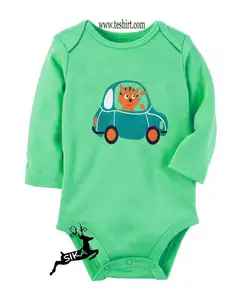 Bamboe Biologische Baby Kleding Gedrukt Bodysuit Ontwerp Baby Peuter Biologische Katoenen Baby Kleding Fabrikant Groothandel Tirupur