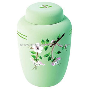 Brassworld Inde Urne de crémation pour les cendres humaines Fournitures funéraires haut de gamme - Product Image 1