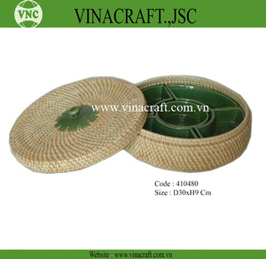 Giỏ mây tự nhiên với tay cầm lớn Giỏ mây đan bằng liễu gai cho bánh mì chất lượng quốc tế giỏ làm bằng tay - Product Image 4