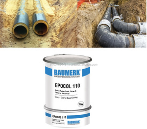 Recubrimiento de tuberías de túnel e impermeabilización Recubrimiento de material a base de epoxi para hormigón Metal Madera - Product Image 2