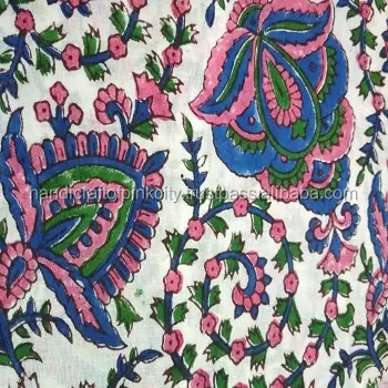 भारतीय Voile कपास-इंडिगो के Batik कपड़े, कपड़ा और कपड़े 3 यार्ड