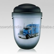 Urna Funeraria de Latón Estilo Bandera Americana para Adultos de Brassworld India - Product Image 3
