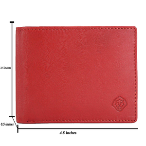 Portefeuille en cuir véritable de qualité export, à double pliage, avec blocage RFID, pour hommes, avec plusieurs emplacements pour cartes et compartiment pour billets, en vente - Product Image 6