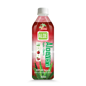 Bebida de Aloe Vera de puré sin azúcar de 500ml con mezcla de frutas empaquetada en botella - Product Image 1
