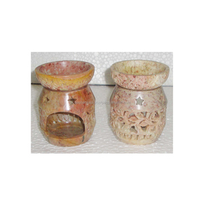 Soapstone Aroma <b>Oil</b> <b>Burner</b> For Home Decoration - Product Image 1
