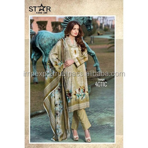 Trajes de césped pakistaníes/Trajes de diseñador de césped pakistaní en Lahore/Trajes de césped pakistaníes al por mayor - Product Image 3
