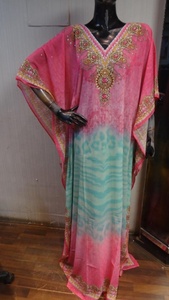 Caftán estampado DIGITAL ropa informal india para mujer - Product Image 3