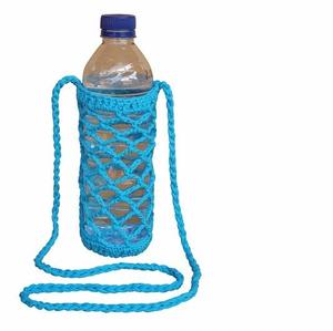 Soporte barato para botella de agua, macramé azul cielo, macramé, nuevo estilo - Product Image 3