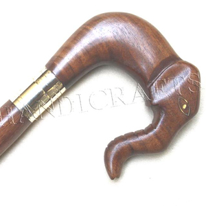 Bastones de Caminar con Mango de Elefante, Bastones de Caminar Tallados, Bastones de Caminar Náuticos Antiguos - Product Image 4