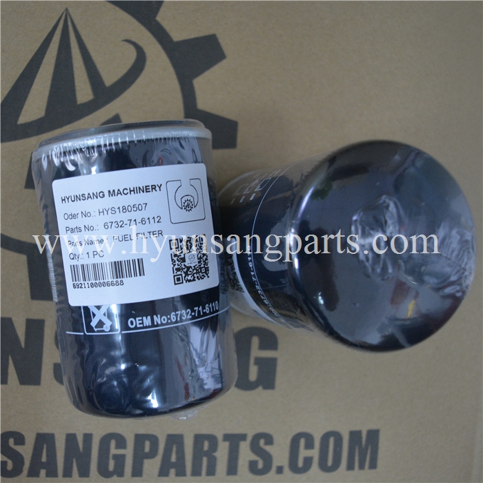 Топливный фильтр для 6732-71-6112 6732716112 6732-71-6110
