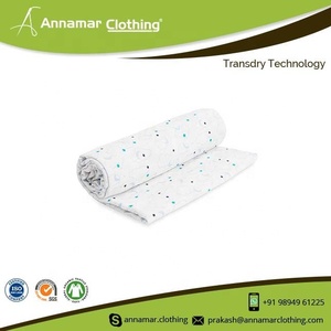 Manta envolvente de muselina de algodón orgánico, certificado CPSC - Product Image 3