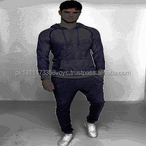 BRUSSELS ชุดวอร์มมีฮู้ดกีฬาสำหรับผู้ชาย,ชุดวอร์มพอดีตัว - Product Image 1