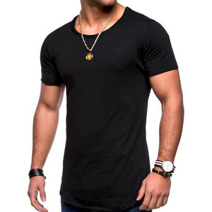 T-shirt de sport en polyester pour homme, coupe près du corps, surdimensionné - Product Image 3