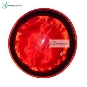 Royal Arch Regalia Crowns Chapeaux maçonniques brodés Royal Arch avec décorations en strass et badges à coudre - Product Image 1