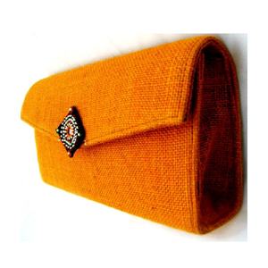 Bolso de yute ecológico para mujer, bolsa de utilidad de uso diario con logotipo personalizado para fiestas nocturnas - Product Image 1