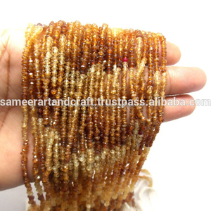 Cuentas de Gomed naturales hechas a mano con forma de Rondelle, Rosario con cuentas, regalo de moda para ella, hebras de joyería de lujo - Product Image 4