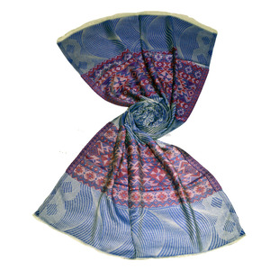 2023 Luxury Brand <b>Women's</b> Modal Scarf Elegant Patterns Hijab <b>Shawl</b> Excellent Quality Soft Bamboo Yarn <b>for</b> Traditional <b>Shawls</b> - Product Image 5