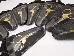 Ciseaux à broder plaqués or de haute qualité, style canard, ciseaux à ongles, lame en acier inoxydable, ciseaux multi-usages tranchants - Product Image 2