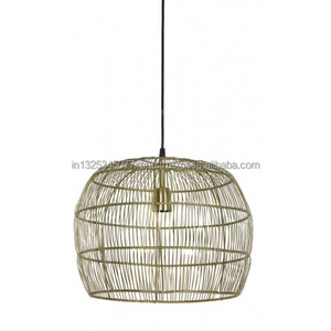 Lampe à suspension tissée artisanale en jute - Product Image 6