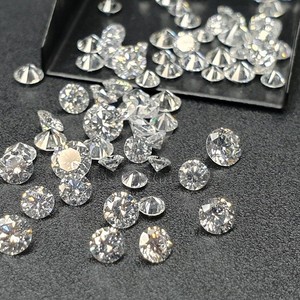 Diamantes sueltos de corte redondo de pureza SI Color H pulido natural 3,7 a 4,0 MM Blanco real IGI certificado - Product Image 1