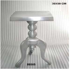 มาใหม่โต๊ะโลหะคุณภาพดีเยี่ยมHandmade Designerแฟนซีโต๊ะกาแฟอลูมิเนียมหล่อโต๊ะกระจกPolish - Product Image 2