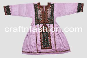 Vestido tradicional étnico Balochi hecho a mano, vestido étnico Kuchi Hippie tradicional Frock - Vintage Balochi hecho a mano Kuchi - Product Image 3