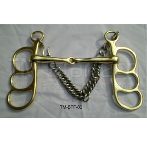 Mèches d'équitation en acier inoxydable avec logo personnalisé pour l'équitation en plein air, écurie et sécurité, culottes et accessoires équestres - Product Image 1