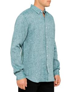 เสื้อเชิ้ตผ้าฝ้ายป๊อปลินลำลองสำหรับผู้ชาย ระบายอากาศได้ดี ผลิตในบังกลาเทศ - Product Image 3