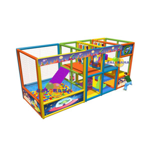 Balorama School Space Softplay Patio interior 5x2x2,5 m Material de PVC 100-500kg Capacidad - Product Image 1