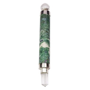 Varitas de cristal Rubí Fucsita piedra Siete Reiki Chakra cristal Piedra preciosa curación varitas de cristal PIEDRA NATURAL - Product Image 3