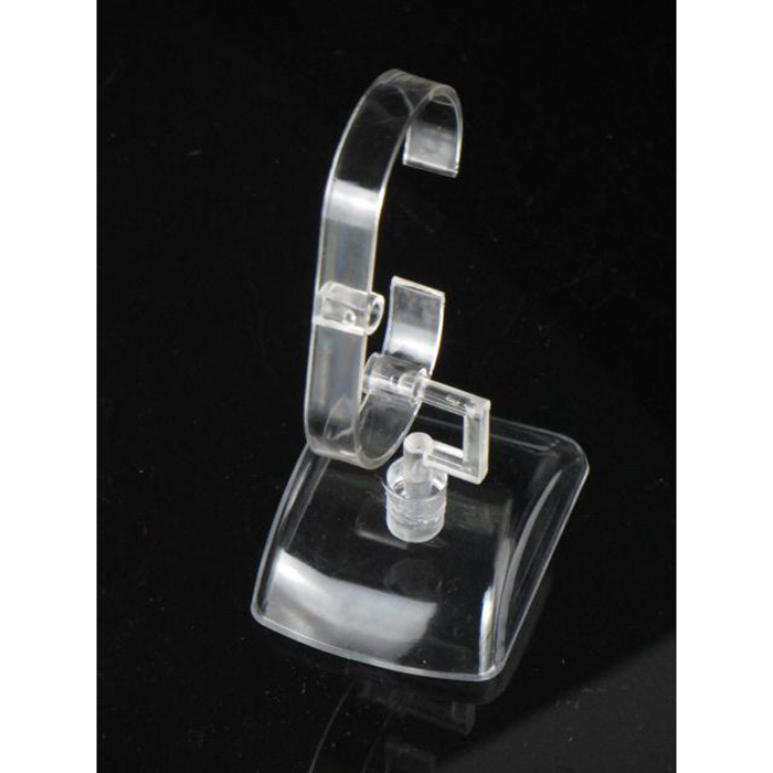 Présentoirs Montre Acrylique 4 Pièces - Supports Type C Transparents Pour Collection