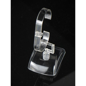Acrylic thông minh đồng hồ hiển thị đồng hồ chủ C Clip chủ Đen <span class=keywords><strong>lucite</strong></span> đồng hồ hiển thị đứng - Product Image 6