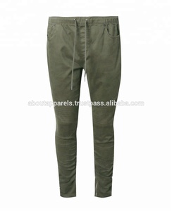 กางเกงผ้ายืดคอตตอนชิโน่สำหรับเด็กหญิง,กางเกงแฟชั่นสไตล์ใหม่กางเกงผ้ายืดกางเกงผ้าคอตตอนขาสามส่วนสำหรับไบค์เกอร์มีซิปด้านข้าง - Product Image 3