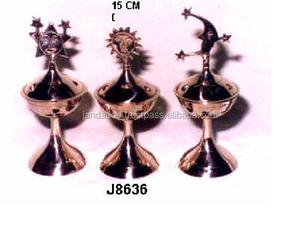 Soporte de incienso de latón pulido con espejo de alta calidad para varitas de incienso, quemadores de incienso de Metal, soporte de incienso de latón, artesanías de Metal - Product Image 2