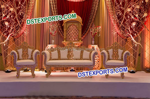 Boda de oro conjunto de sofá boda sofá de diseño de muebles - Product Image 2