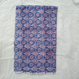 Tissu imprimé à main en coton naturel pour textiles de maison, accessoires d'ameublement, vêtements et sacs, matière première polyvalente - Product Image 3