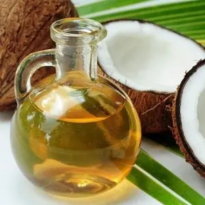 Óleo de coco refinado orgânico para cozinhar, garrafa ou óleo de côco em embalagem em massa