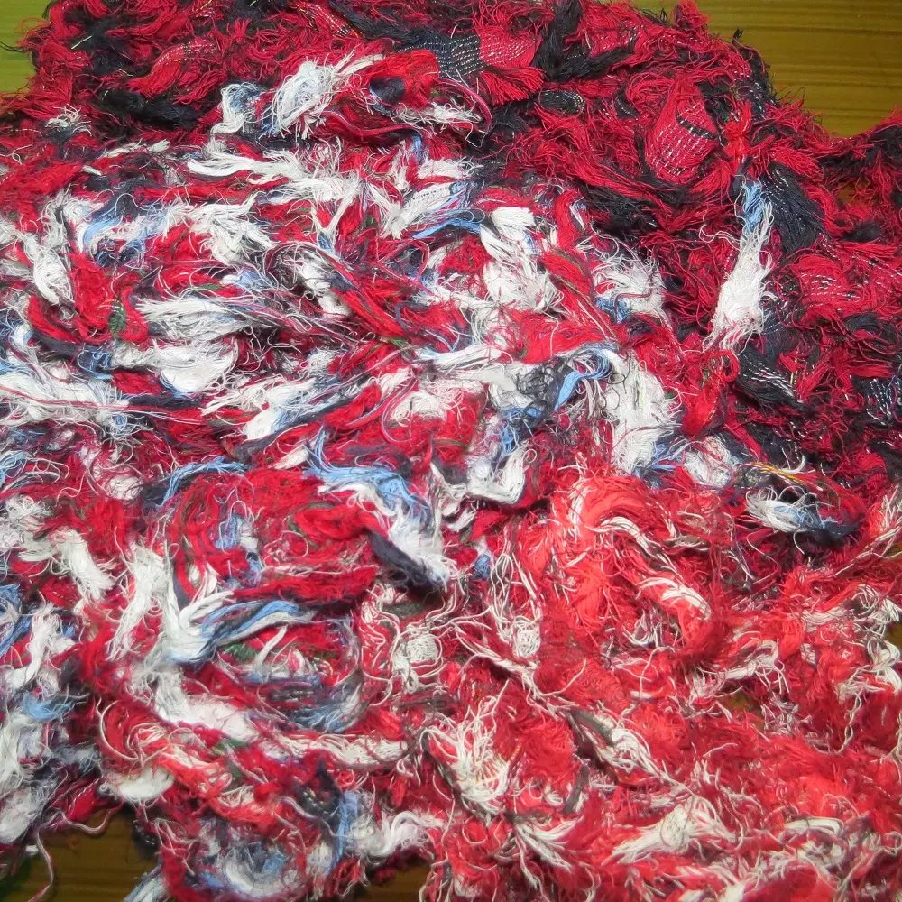 MIX COLOUR SELVEDGE YARN WASTE