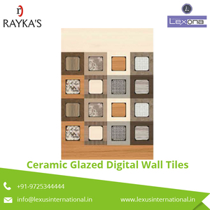 Carreaux muraux numériques en céramique émaillée design moderne exportateur de gros - Product Image 2