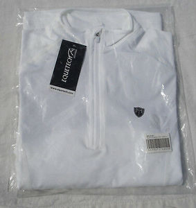 Filles Performance technique sport équestre manches courtes compétition Polo t-shirt - Product Image 2