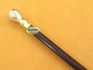 Kmodèle rétro sculpté à la main, bâton de marche en bois pliable, avec poignée de styliste, de qualité supérieure - Product Image 5