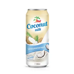 Eau de coco 500 ml avec lait, boisson sans sucre - Product Image 1