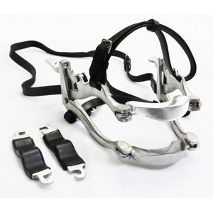 Espéculo Bucal Completo, Abrebocas Tipo Boca de Caballo con Correas de Cuero, Equipo Veterinario para Ganaderos Mahersi - Product Image 1