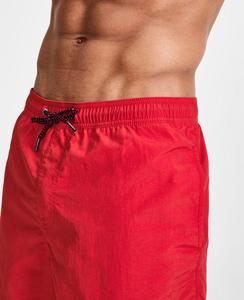 Pantalones cortos transpirables para hombre de playa con estampado personalizado con cordón de moda nueva - Product Image 1